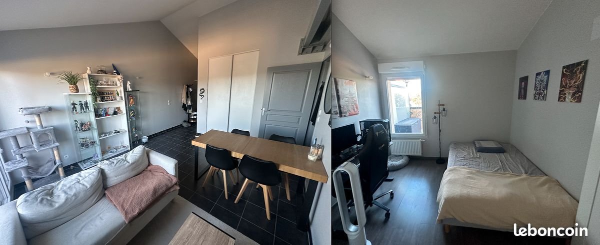 Appartement à louer, 47m², L'Isle-d'Abeau