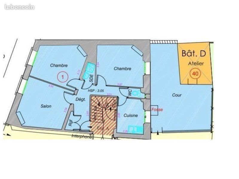 Appartement à vendre, 56m², Le Perreux-sur-Marne