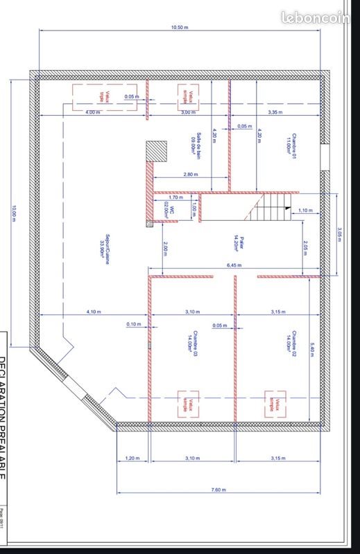 Appartement à vendre, 95m², Béthune