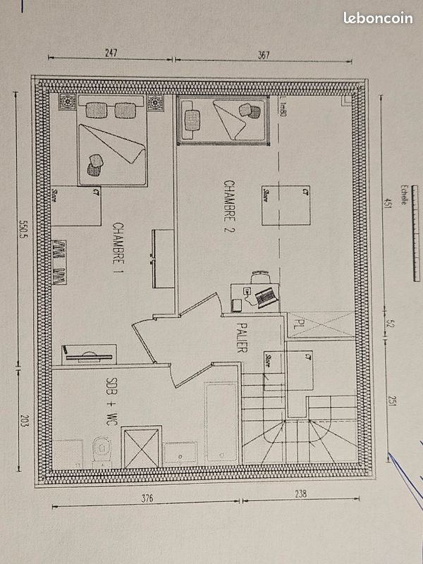 Appartement à louer, 70m², Saint-Herblain
