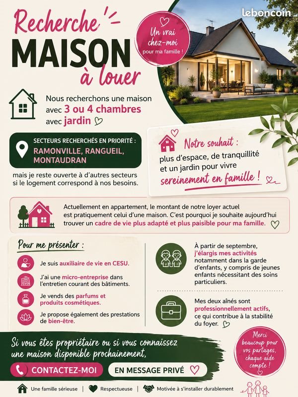 Maison à louer, 80m², Ramonville-Saint-Agne