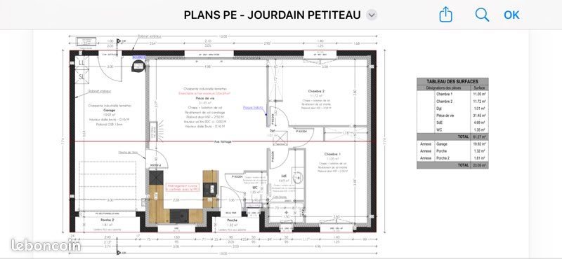 Maison à vendre, 62m², Mareuil-sur-Lay-Dissais