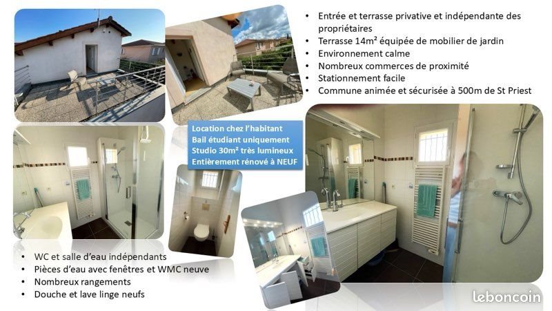 Appartement à louer, 30m², Mions