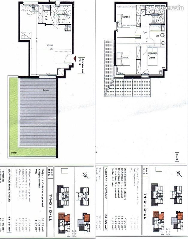 Appartement à louer, 35m², Tournefeuille