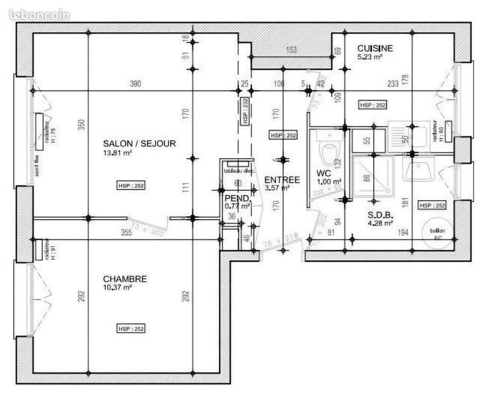 Appartement à louer, 39m², Clermont-Ferrand