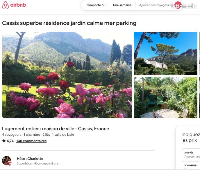 Appartement à louer, 58m², Cassis