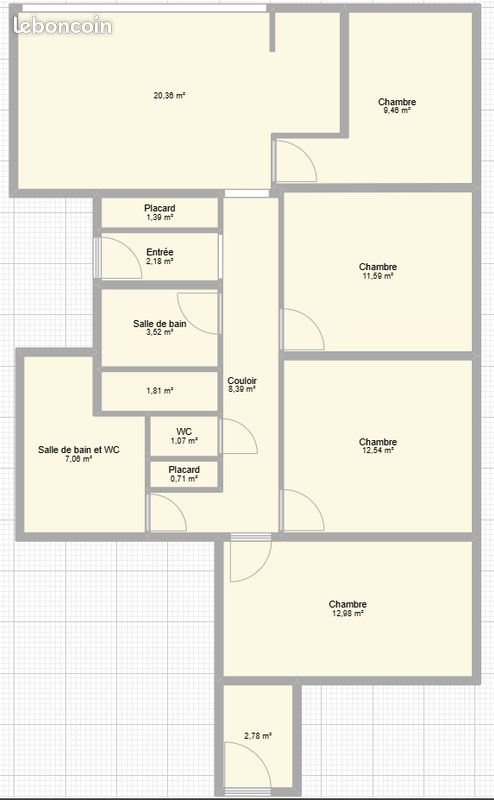 Appartement à vendre, 98m², Allevard