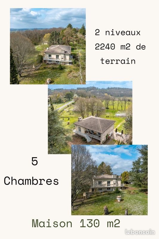 Maison à vendre, 124m², Cancon