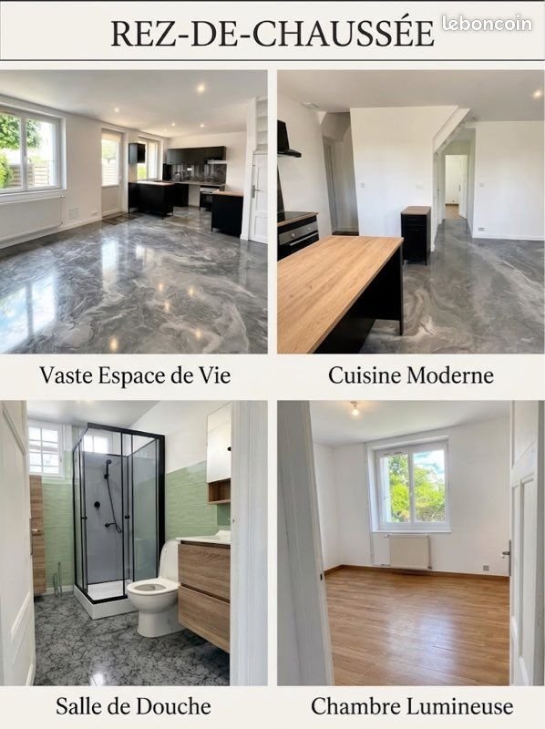 Maison à louer, 60m², La Chaussée-Saint-Victor