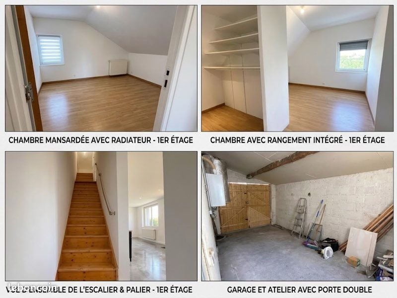 Maison à louer, 60m², La Chaussée-Saint-Victor