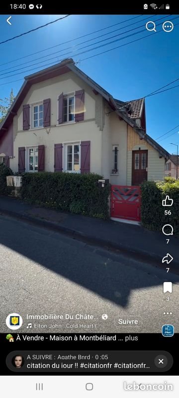Maison à vendre, 69m², Montbéliard