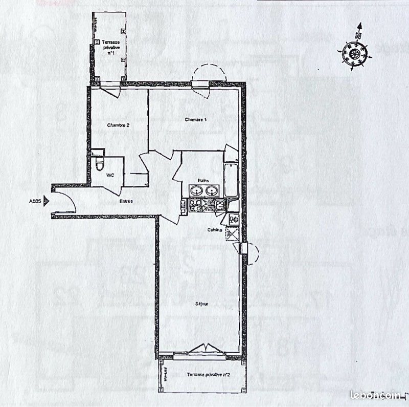 Appartement à louer, 63m², Saint-Médard-en-Jalles