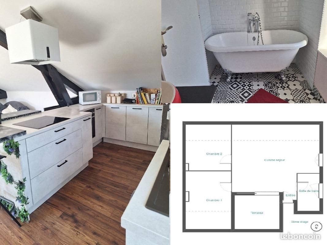 Appartement à vendre, 59m², Saint-Étienne