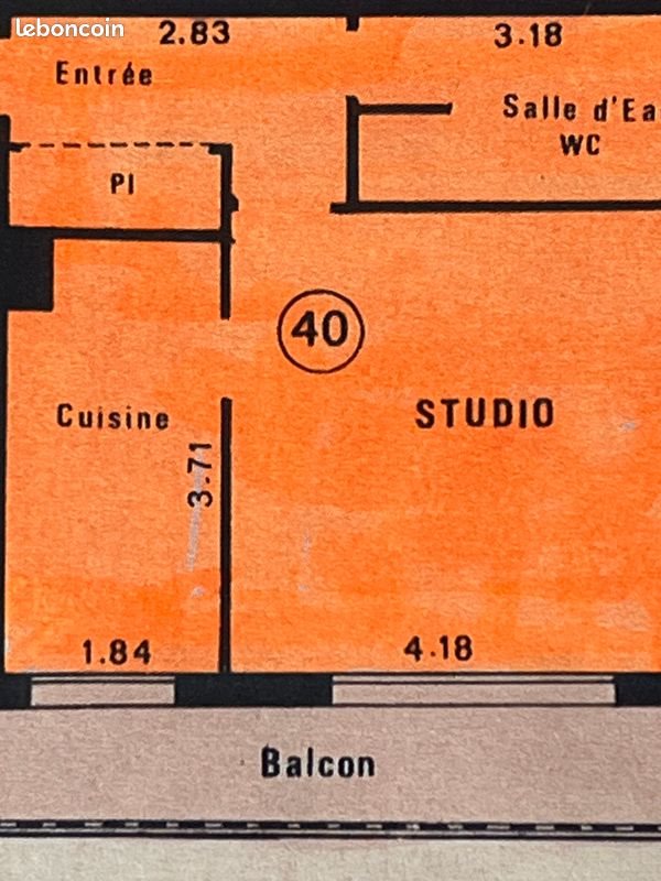 Appartement à louer, 33m², Neuilly-sur-Marne