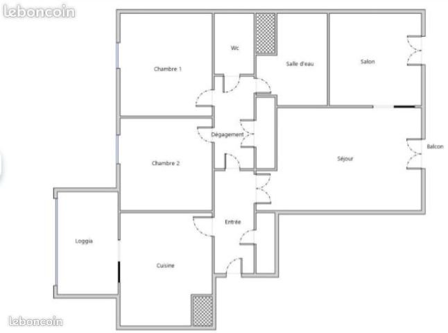 Appartement à vendre, 66m², Saint-Martin-d'Hères
