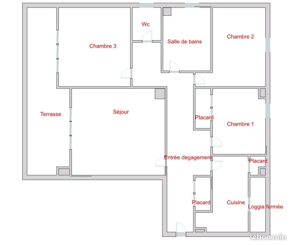 Appartement à vendre, 94m², Ajaccio