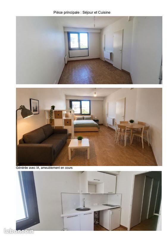 Appartement à louer, 25m², Rouen