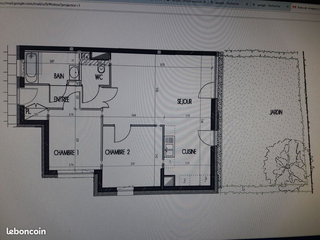 Appartement à vendre, 66m², Dijon