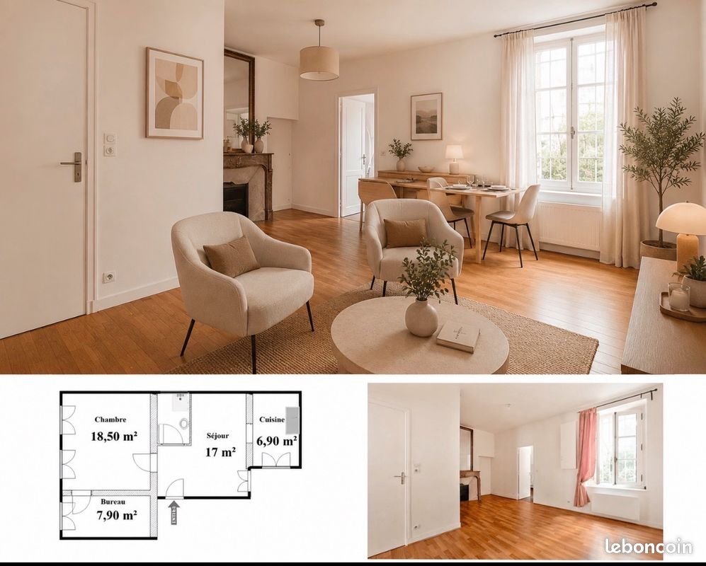 Appartement à vendre, 54m², Versailles