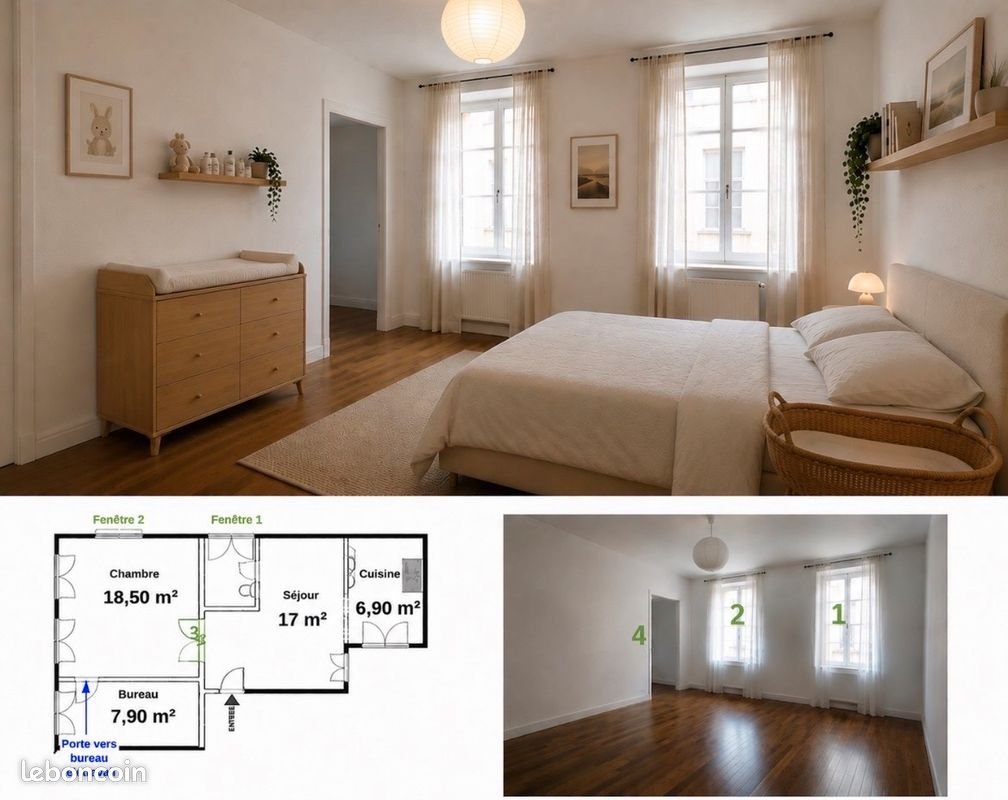 Appartement à vendre, 54m², Versailles