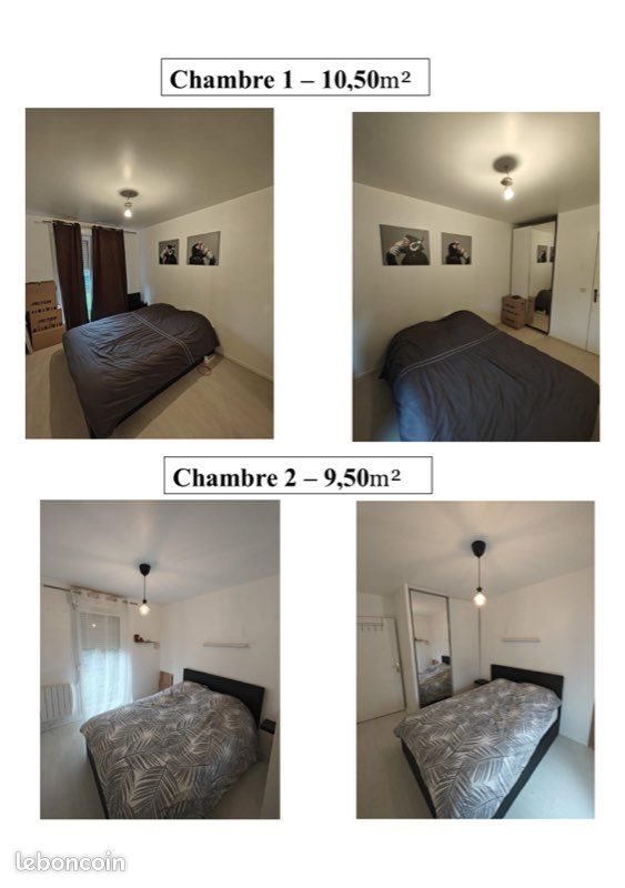Appartement à louer, 65m², Saint-Ouen-l'Aumône
