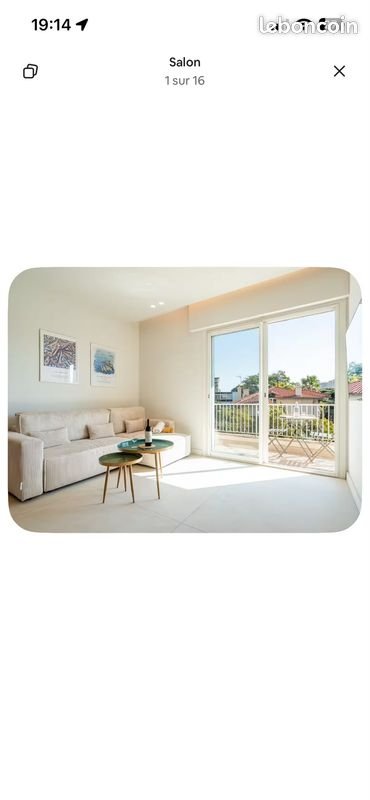 Appartement à louer, 32m², Marseille 8ème