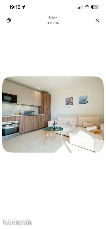 Appartement à louer, 32m², Marseille 8ème