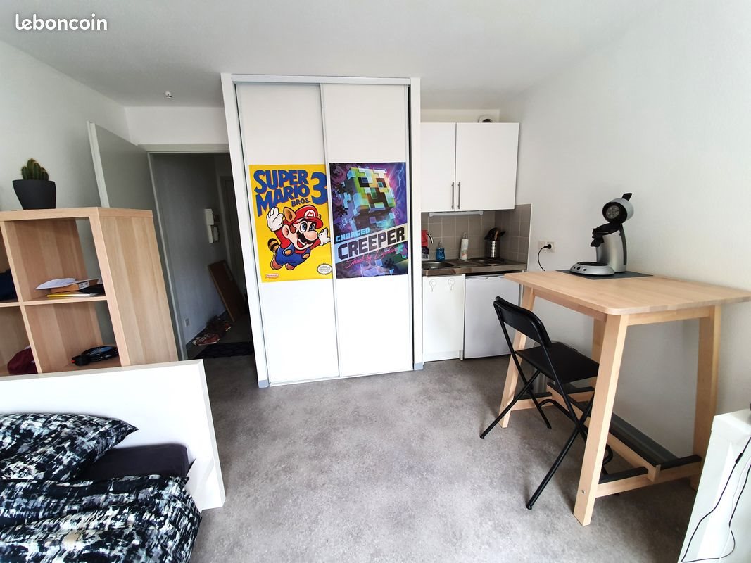 Appartement à louer, 21m², Illkirch-Graffenstaden