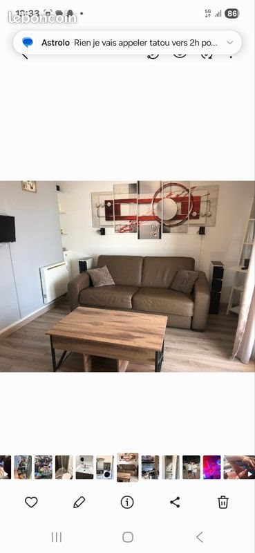 Appartement à louer, 20m², Saint-Laurent-de-la-Salanque
