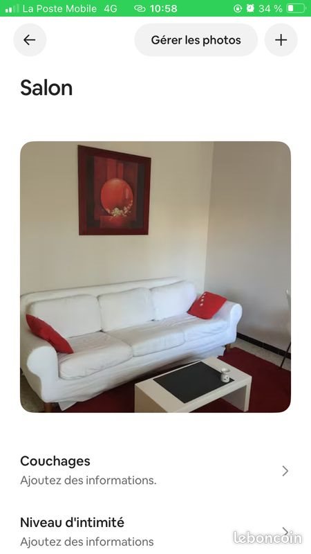 Appartement à louer, 50m², Le Pontet