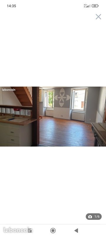 Appartement à louer, 63m², Courpière