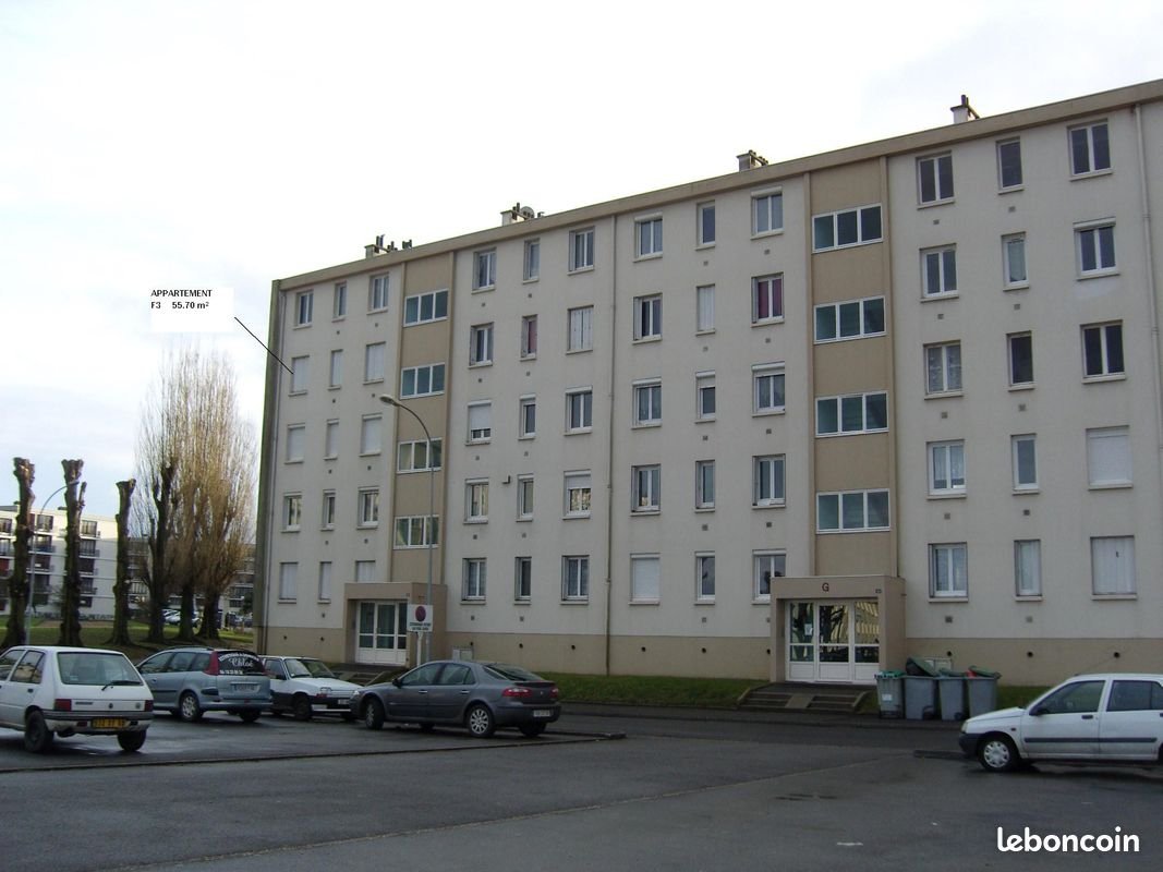 Appartement à vendre, 55m², Beauvais
