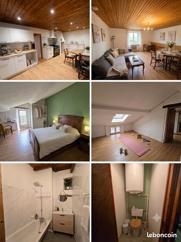 Maison à louer, 65m², Dournazac
