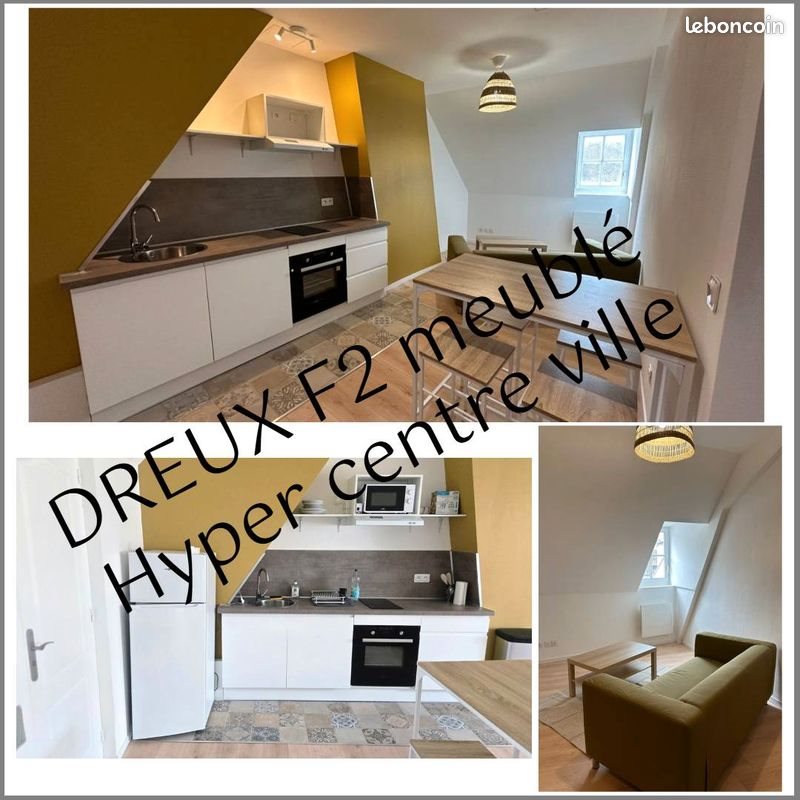 Appartement à louer, 33m², Dreux