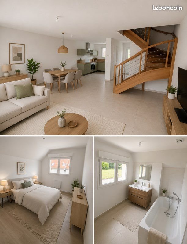 Maison à louer, 83m², Savy-Berlette