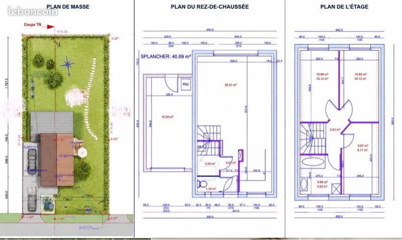 Maison à louer, 83m², Savy-Berlette
