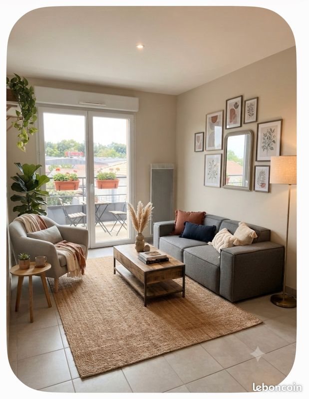 Appartement à louer, 56m², Mérignac