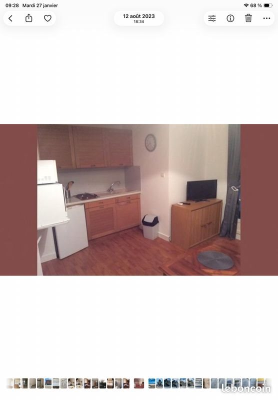 Appartement à louer, 24m², La Roche-Posay