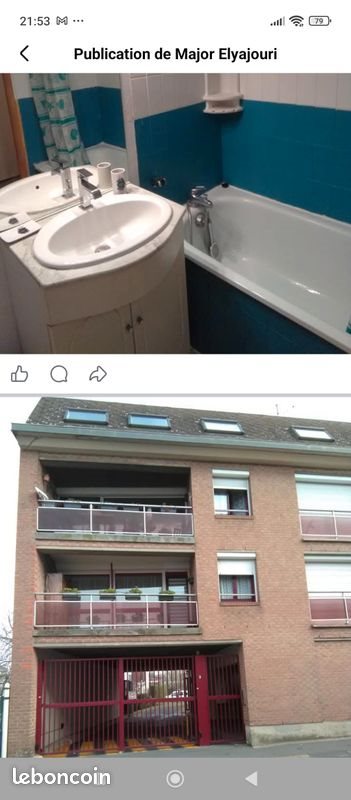 Appartement à louer, 36m², Anzin