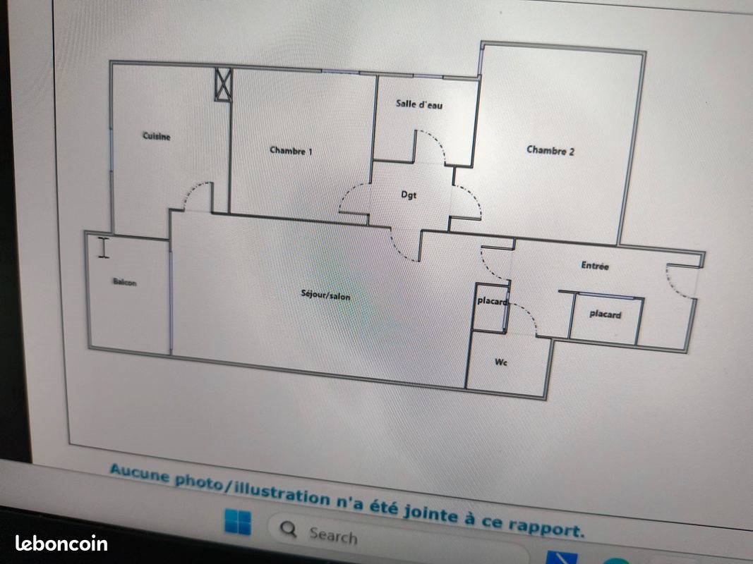 Appartement à louer, 69m², Pont-l'Evêque