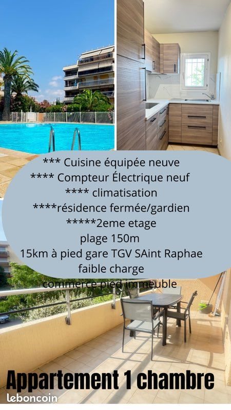 Appartement à vendre, 38m², Fréjus