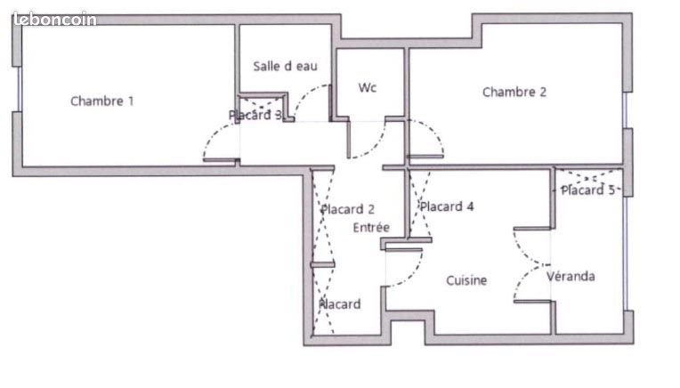 Appartement à louer, 52m², Arles