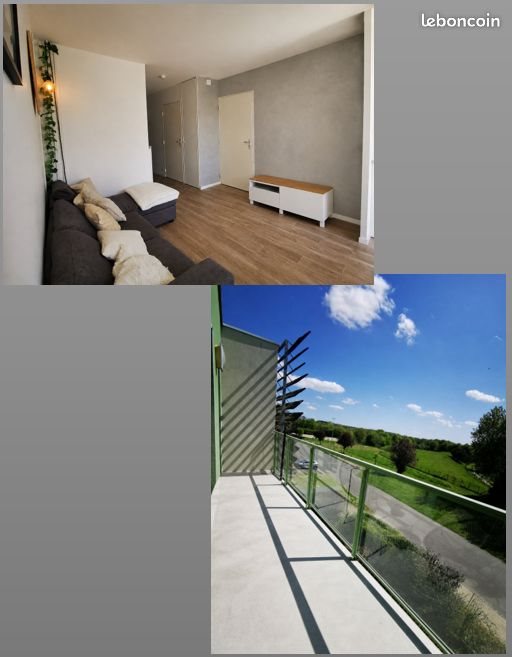 Appartement à louer, 45m², La Mézière