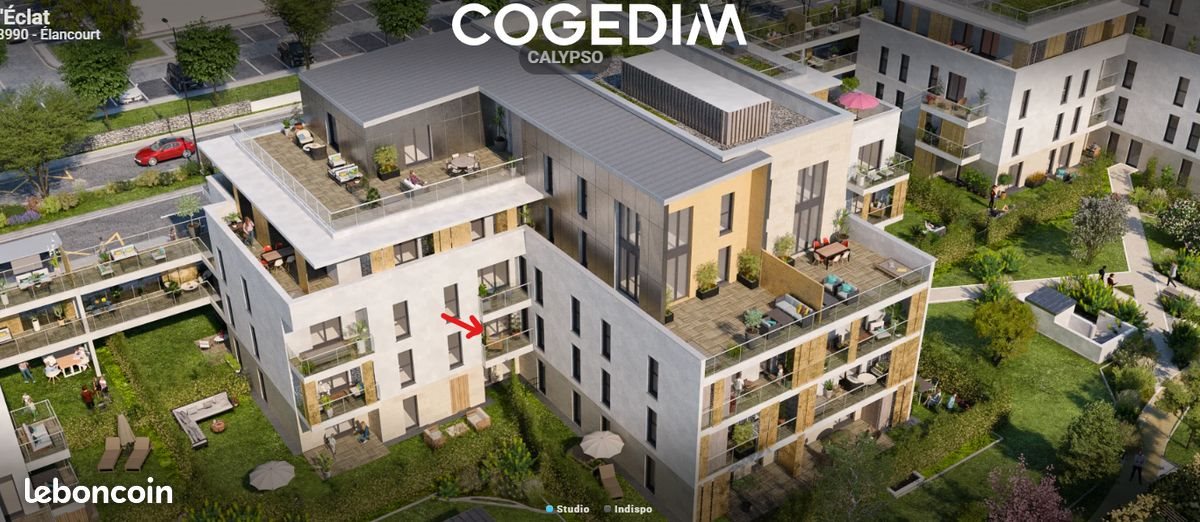 Appartement à louer, 45m², Elancourt
