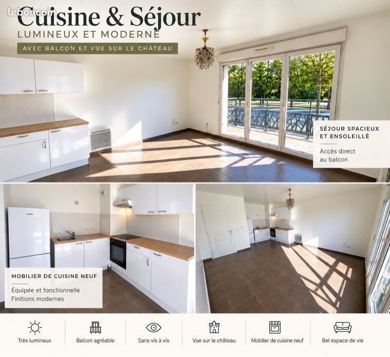 Appartement à louer, 44m², Savigny-le-Temple