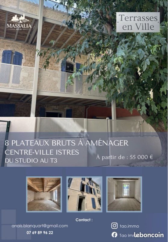 Appartement à vendre, 46m², Istres