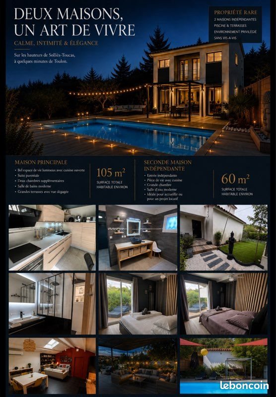 Maison à vendre, 165m², Solliès-Toucas