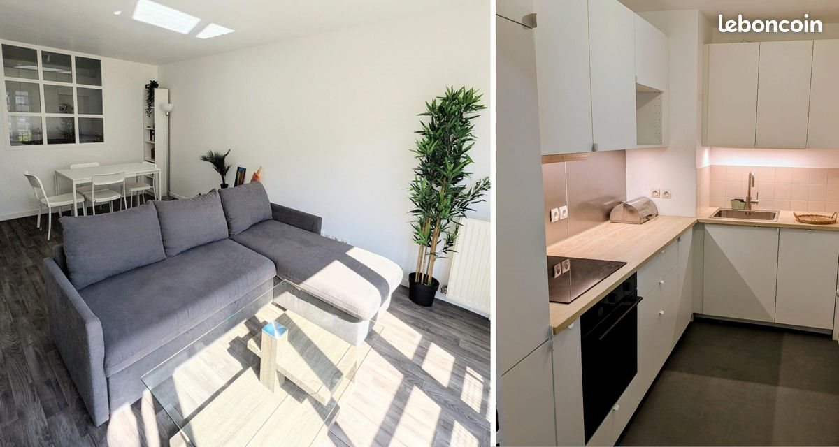 Appartement à louer, 58m², Clichy