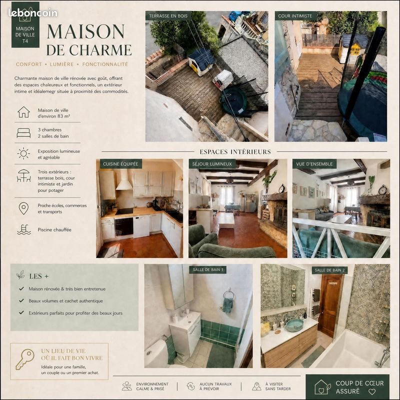 Maison à vendre, 83m², Toulon