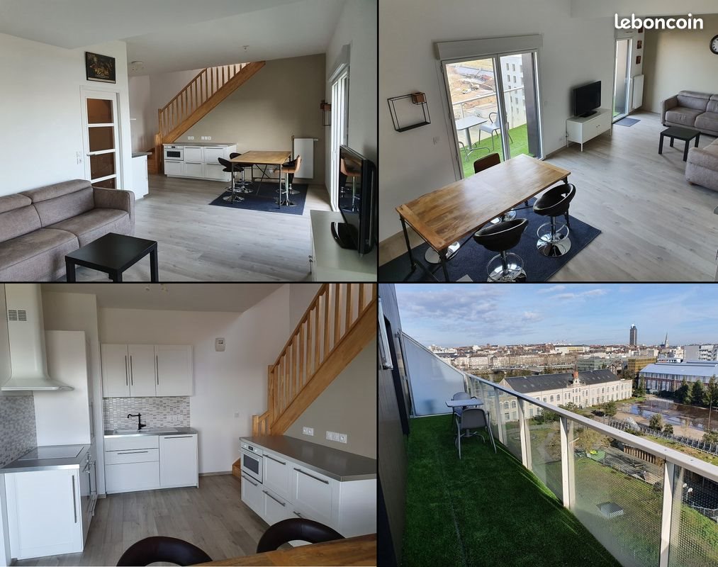 Appartement à louer, 70m², Nantes